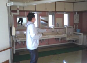 火点を確認中です